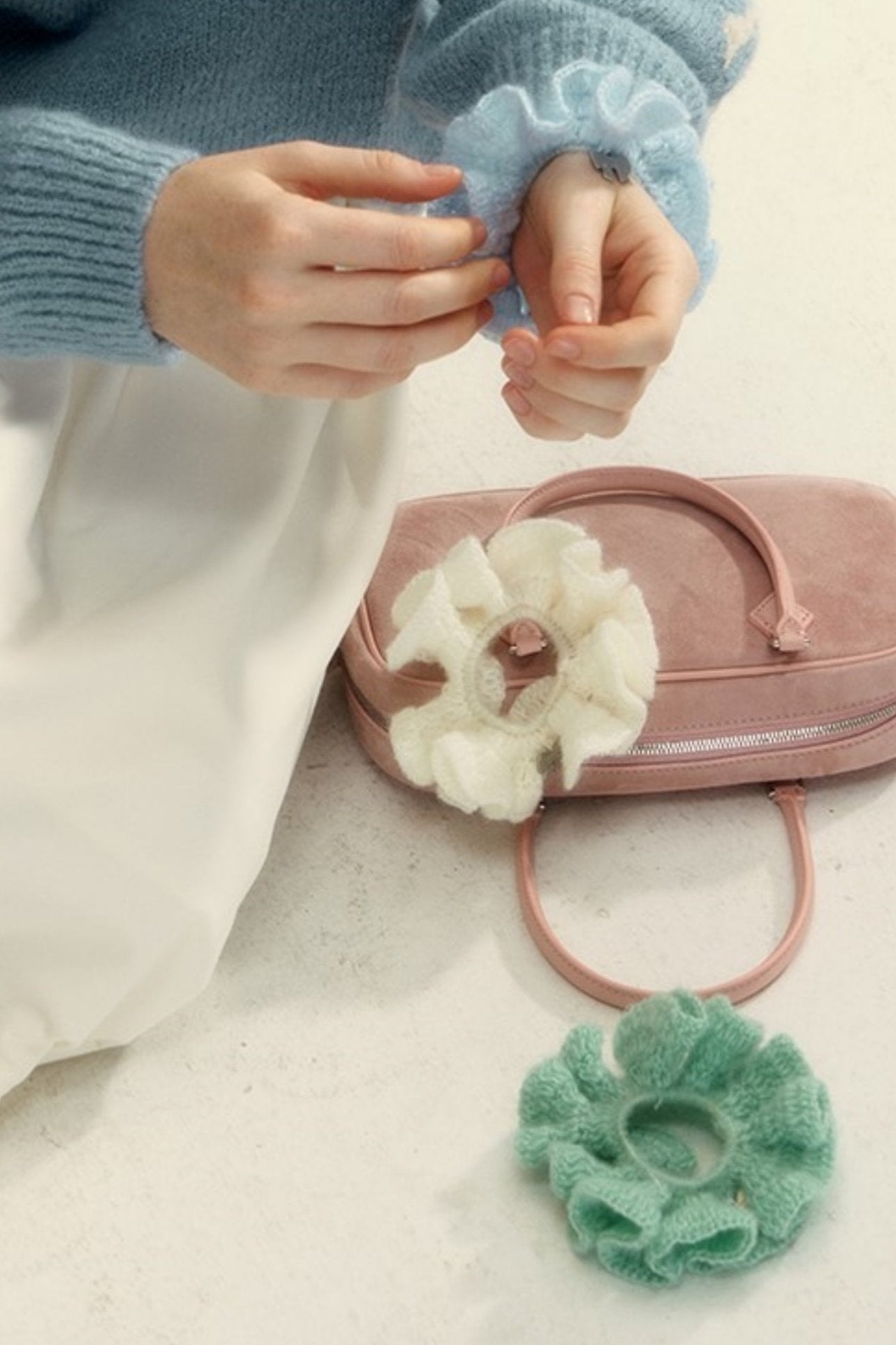 Hand-Crochet Hair Scrunchie