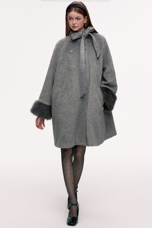Cozy Chic A Line Furry Coat