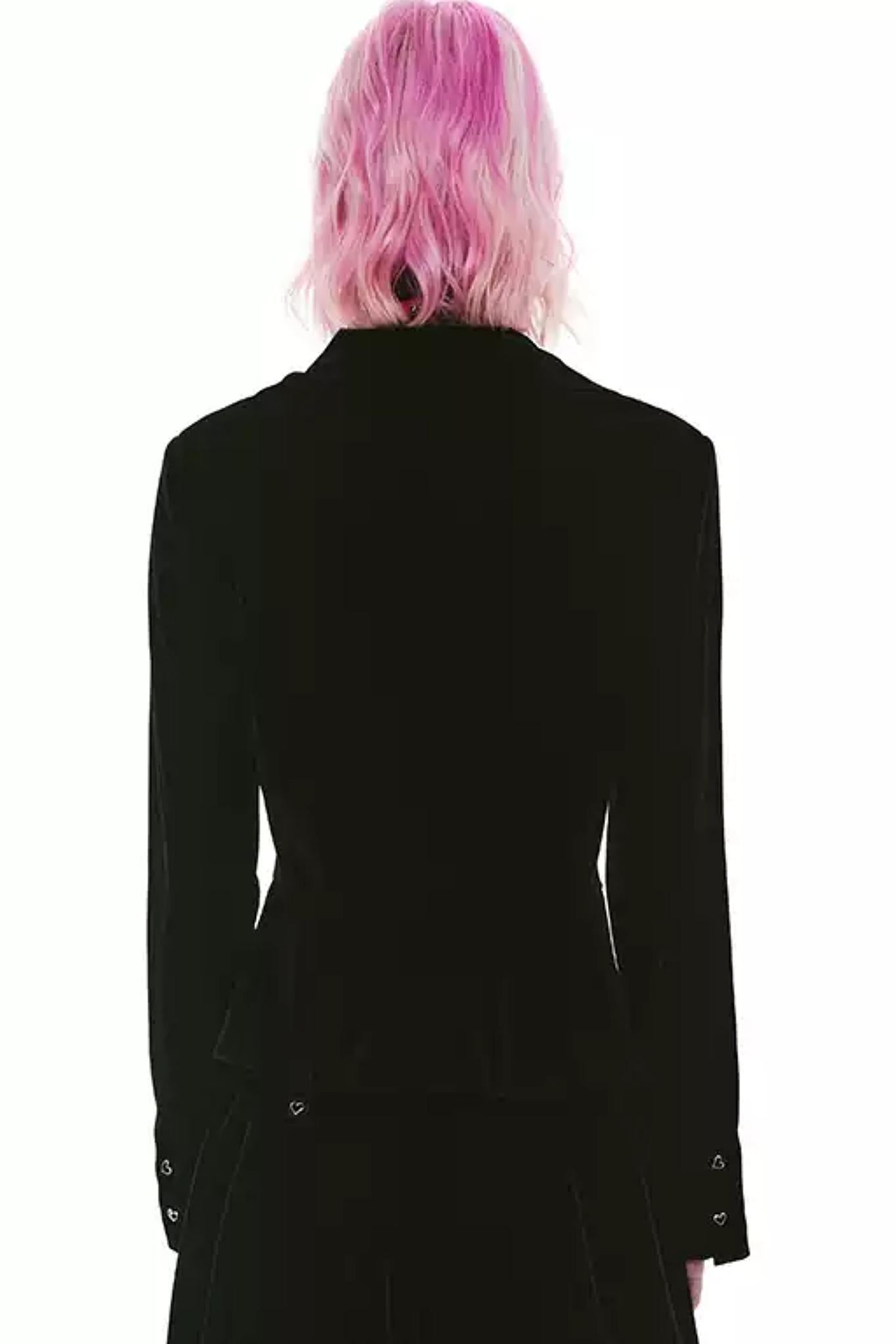 Retro Style Waisted Velvet Jacket