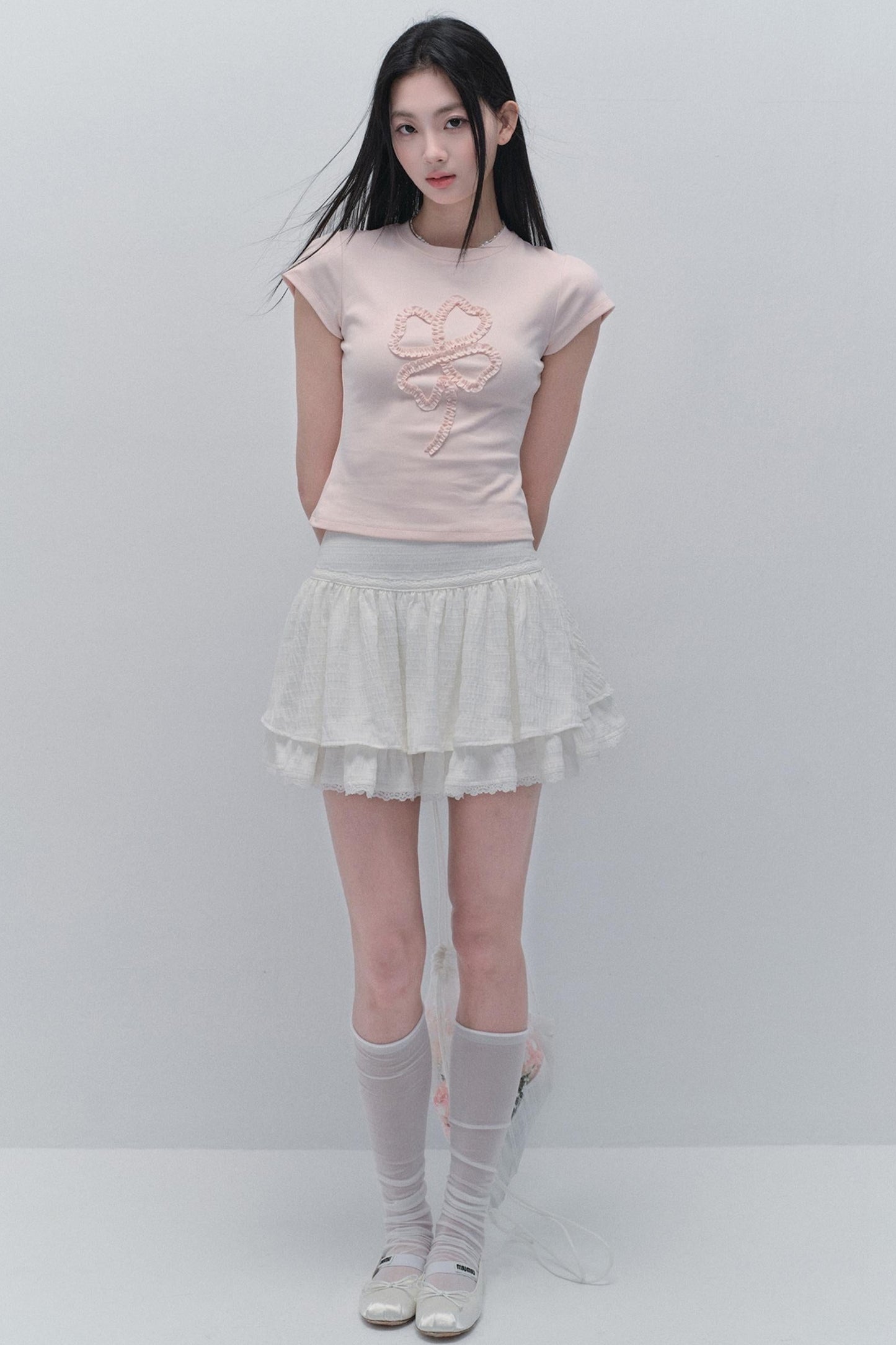 Spice Girls Clover Pleat Tee