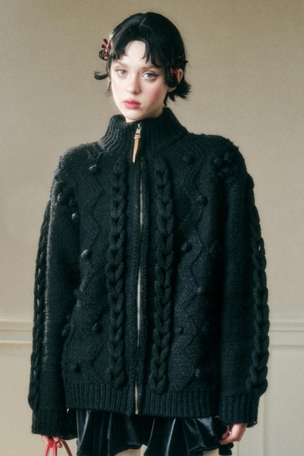 Pure Wool Cloud Puffer Jacket