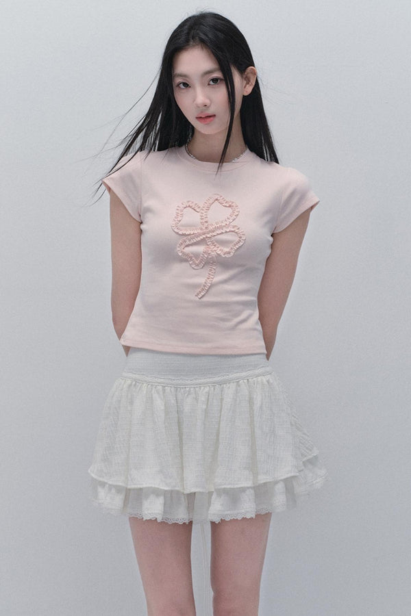 Spice Girls Clover Pleat Tee