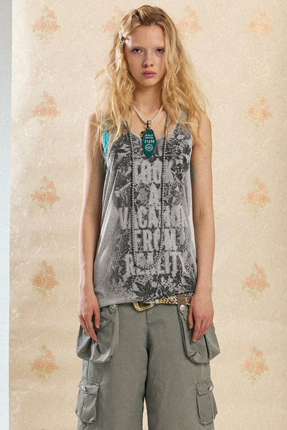 Retro-gewaschene Shorts mit weitem Bein