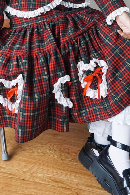 Showa Retro Woolen Skirt