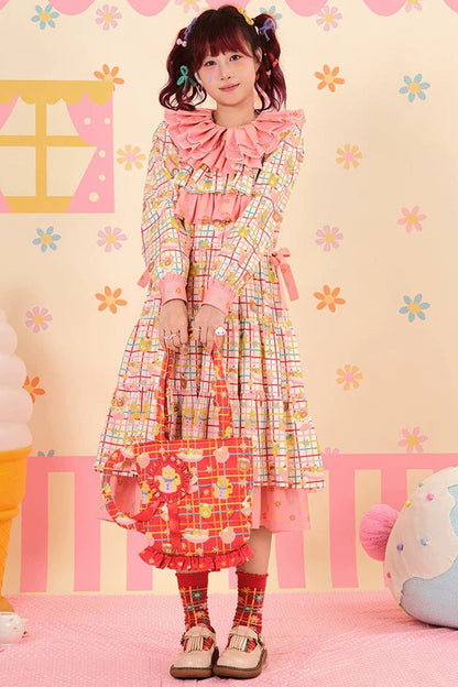 Showa Teacup Zipper Single Shoulder Bag