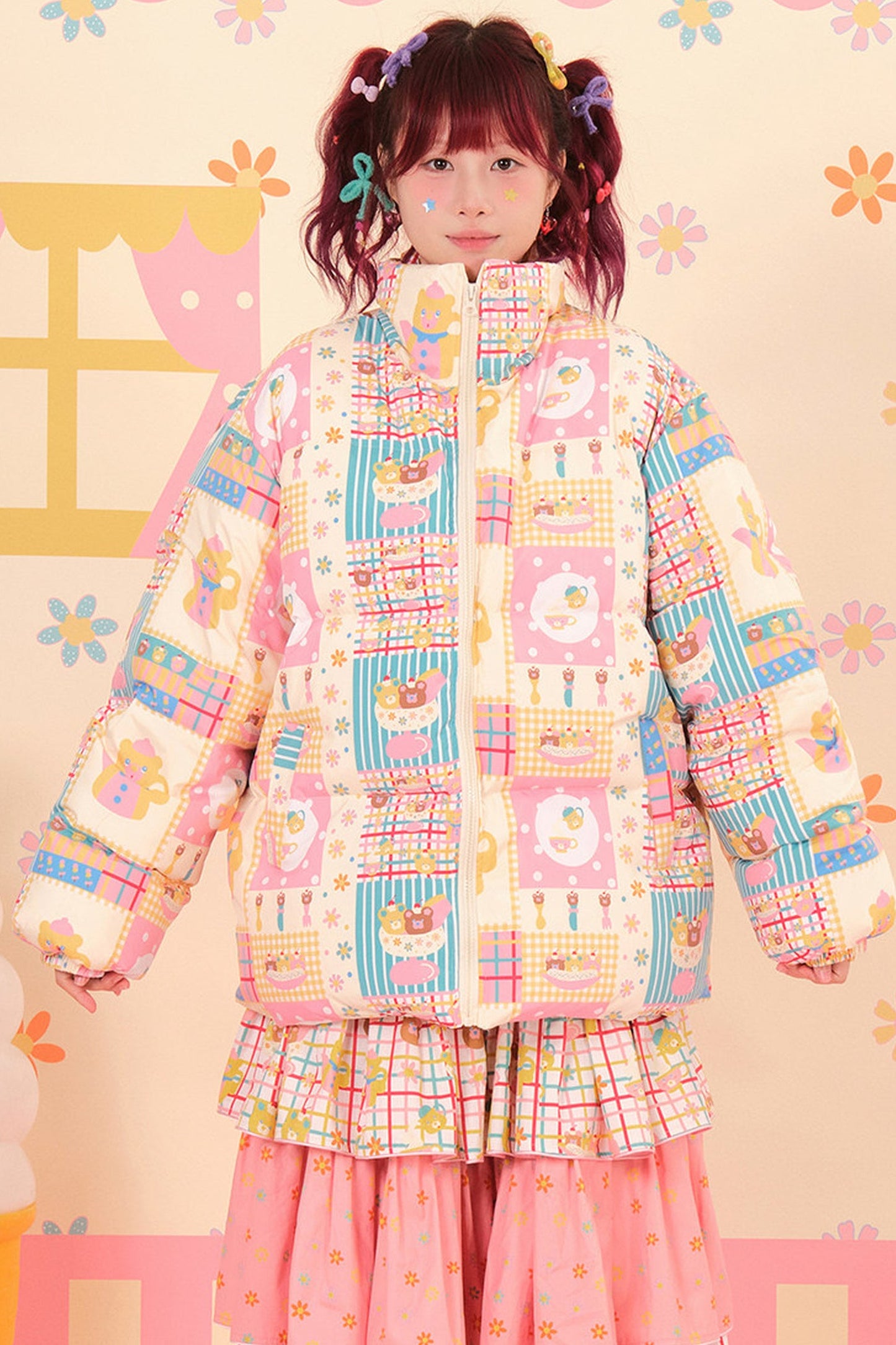 Showa Shop piumino d'anatra bianco