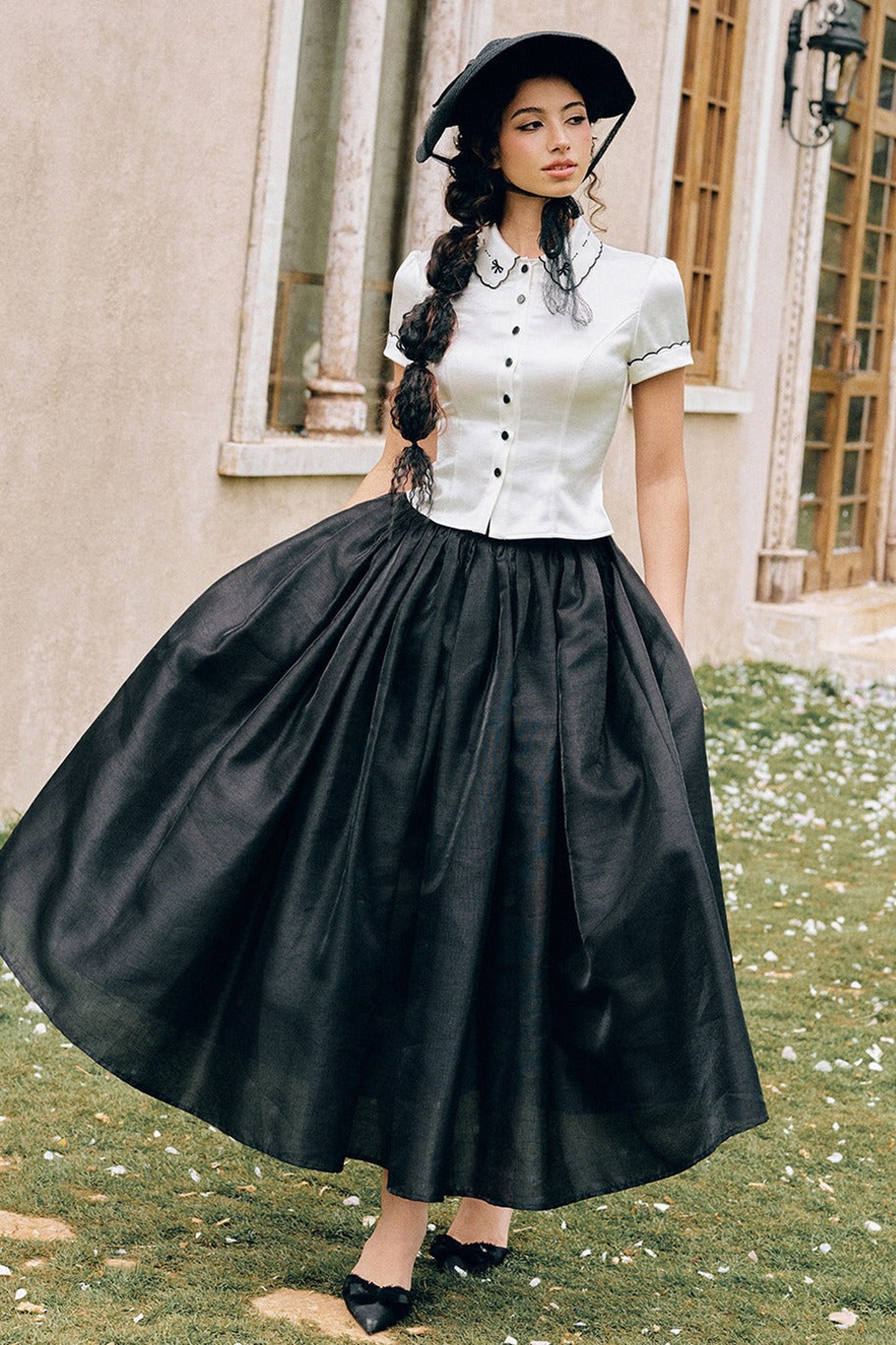 French Academy Style Shirt and Dress Set-Up