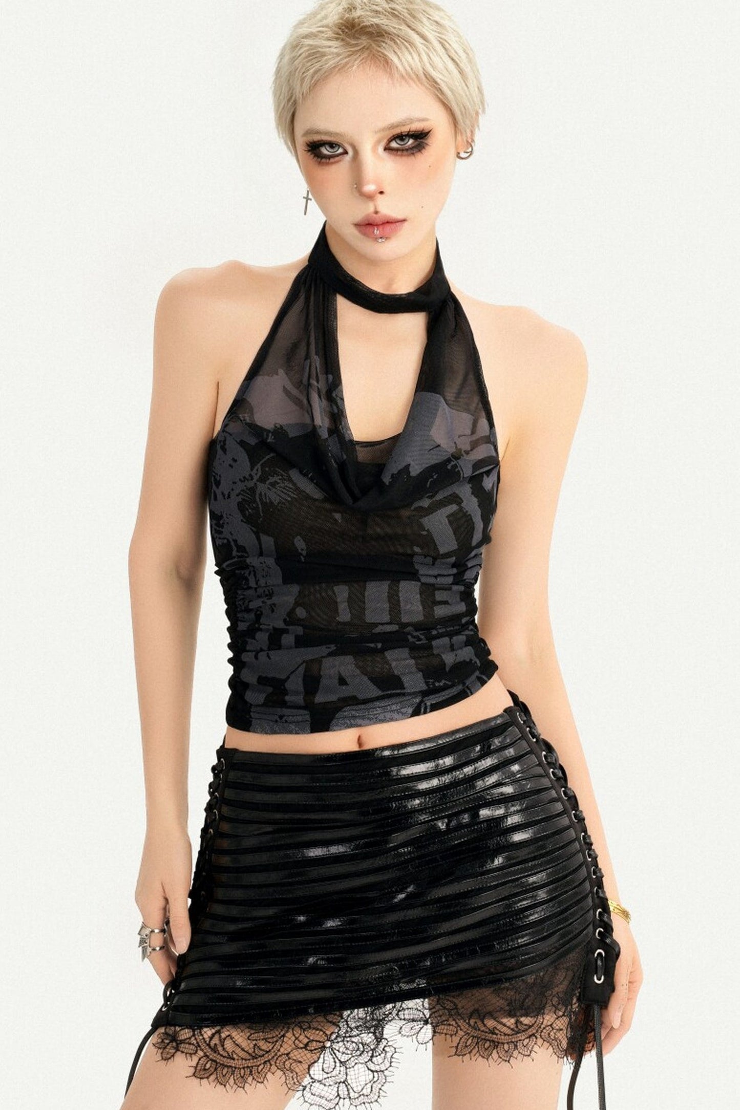 Millennial Y2K Halter Top