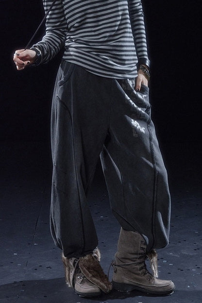 Raw Edge Retro Sweatpants