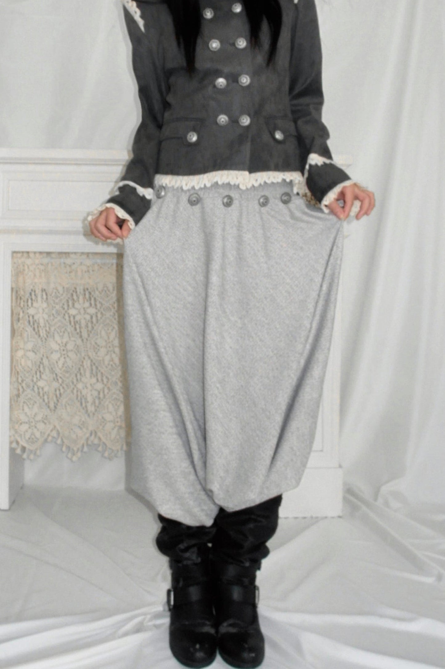 Medieval Lantern Skirt Pants