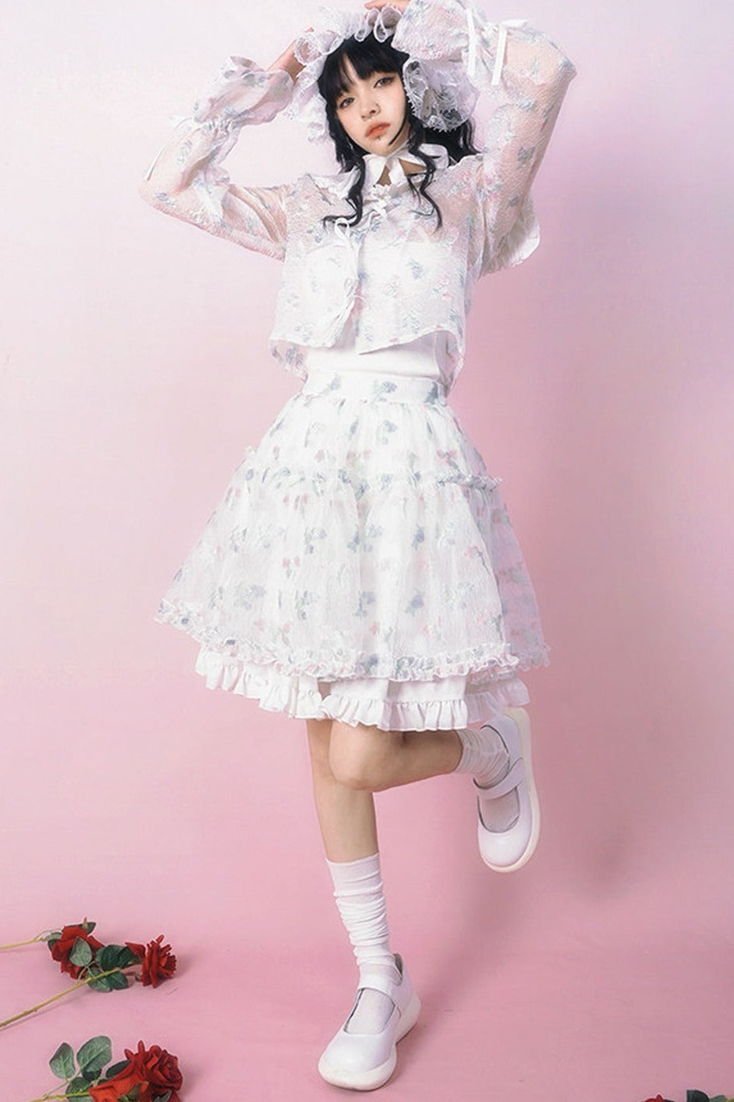 Heavenly Jacquard Princess Skirt