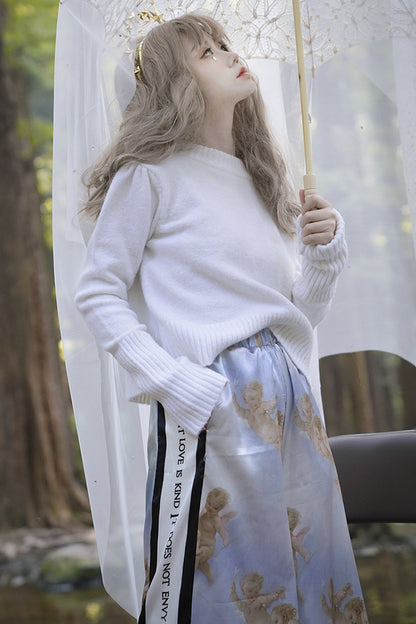 Princess Sleeve Sweater