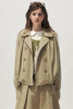 Milchtee-Khaki-Windbreaker