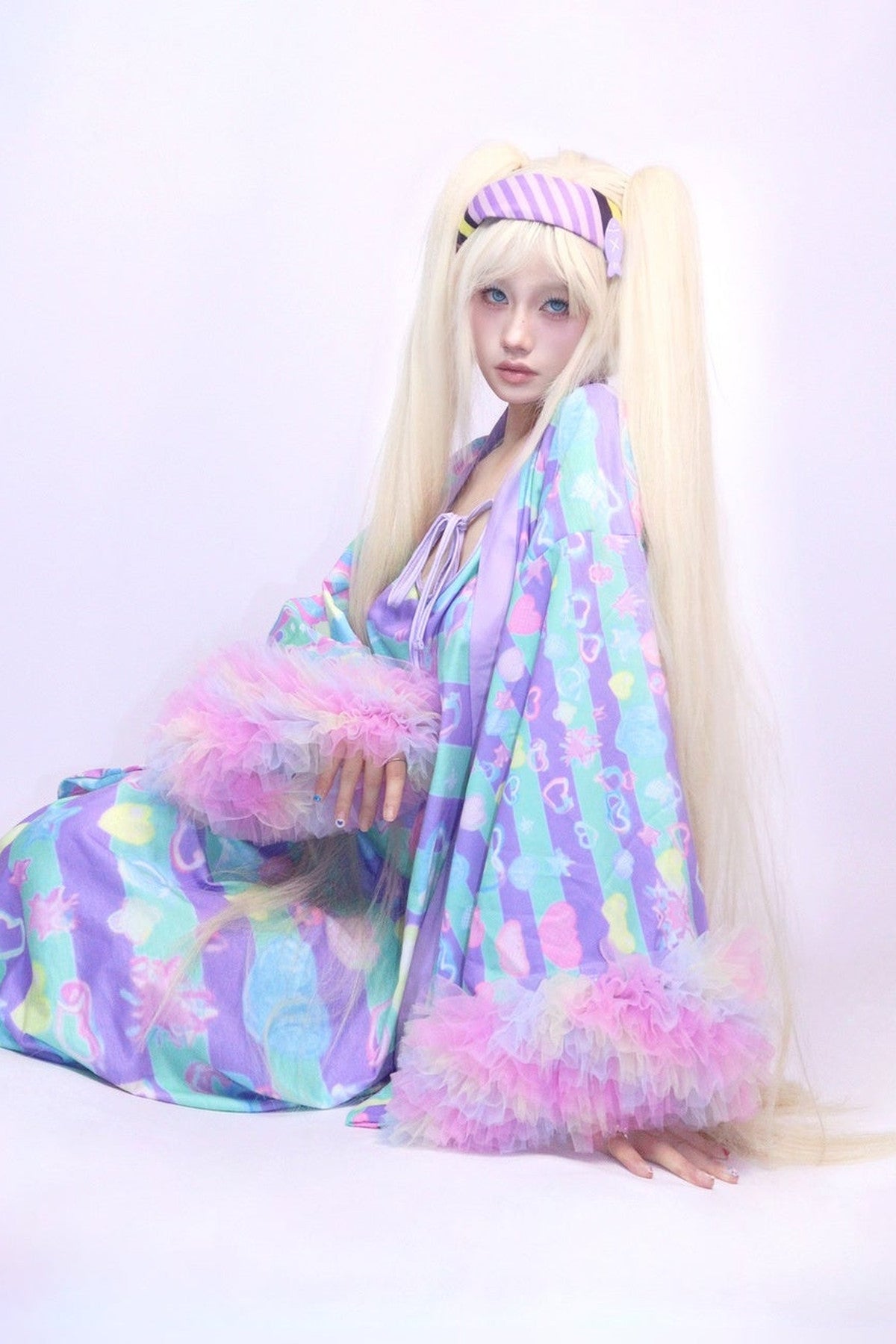 Y2K Macaron Color Cardigan