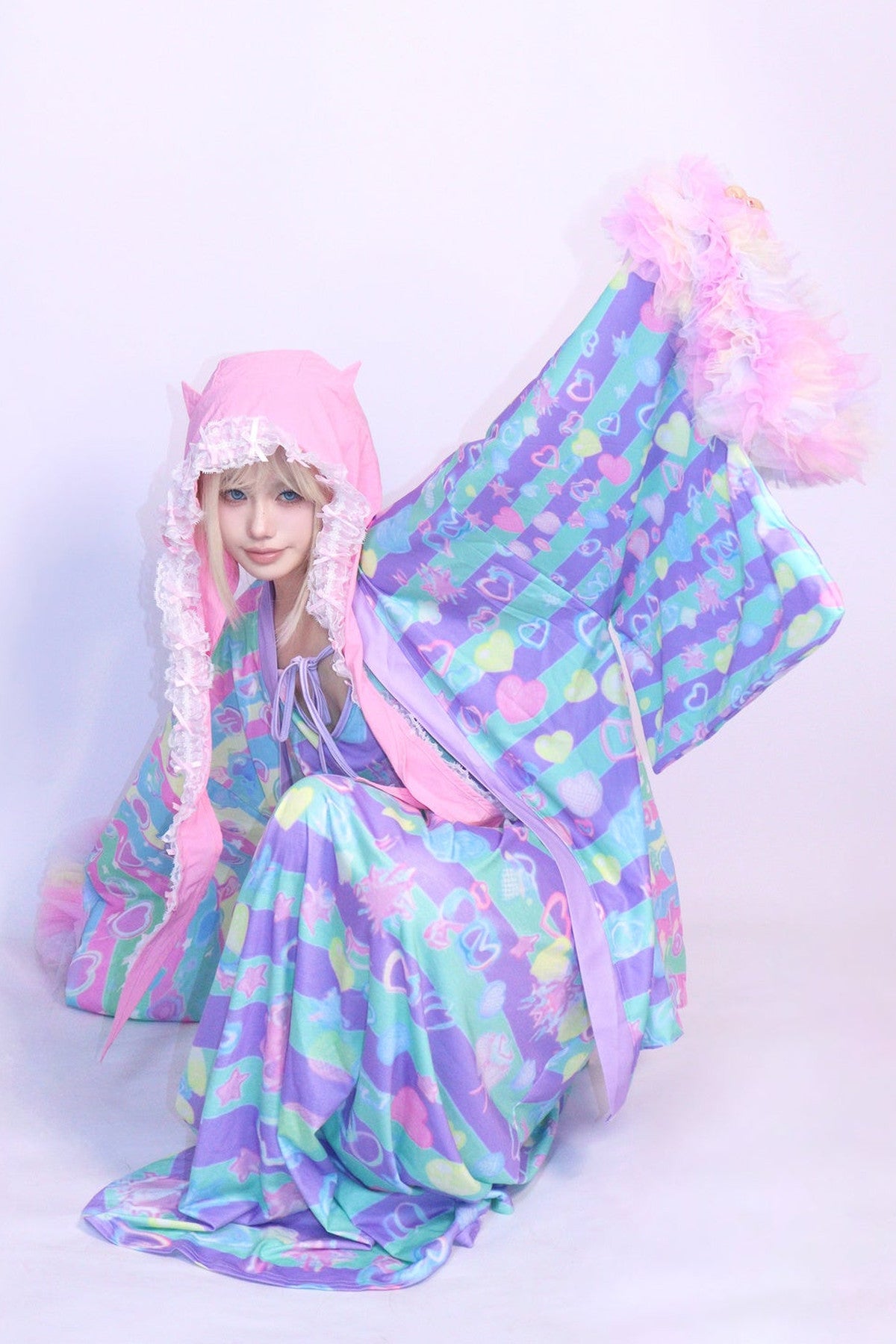 Y2K Macaron Color Cardigan