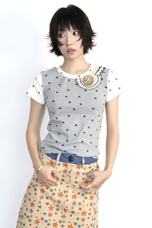Wooden Pony Star T-Shirt