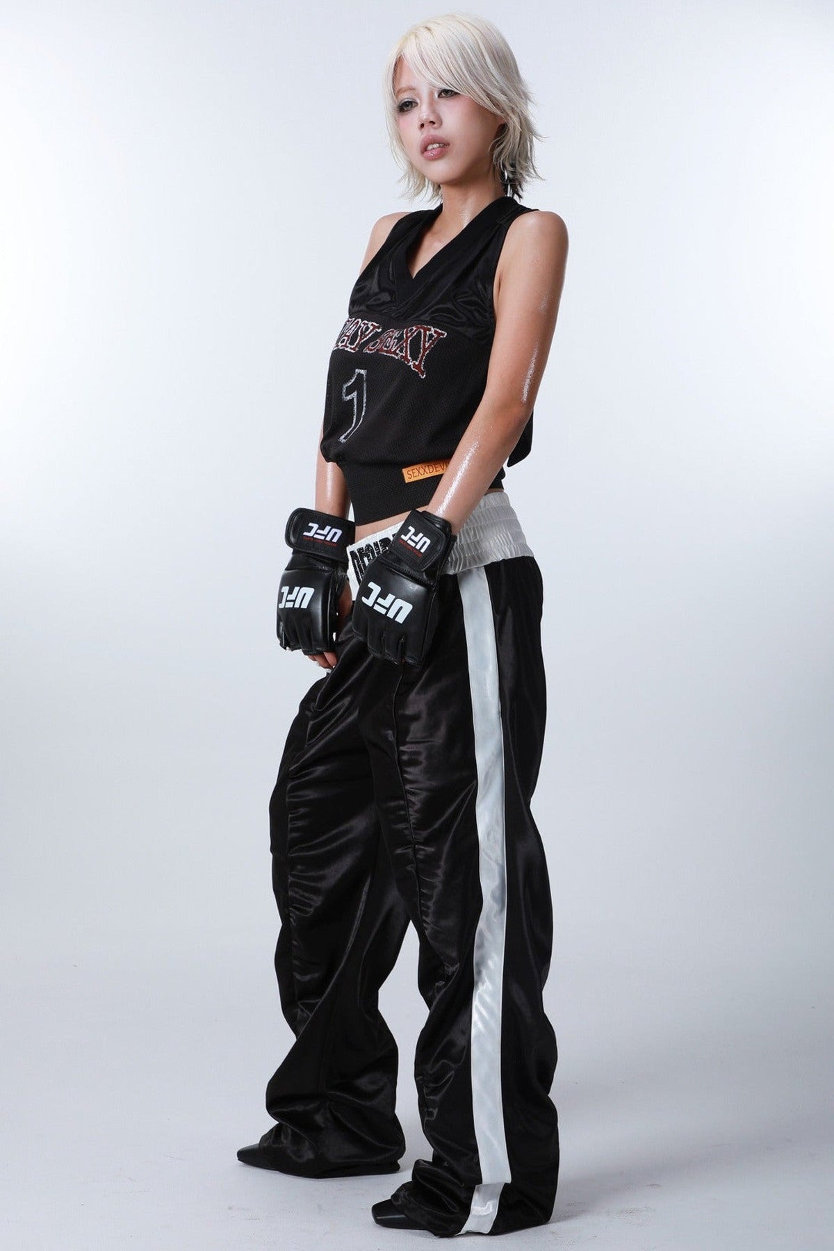 Stay Sexy Halter Tie-Up Tank Top