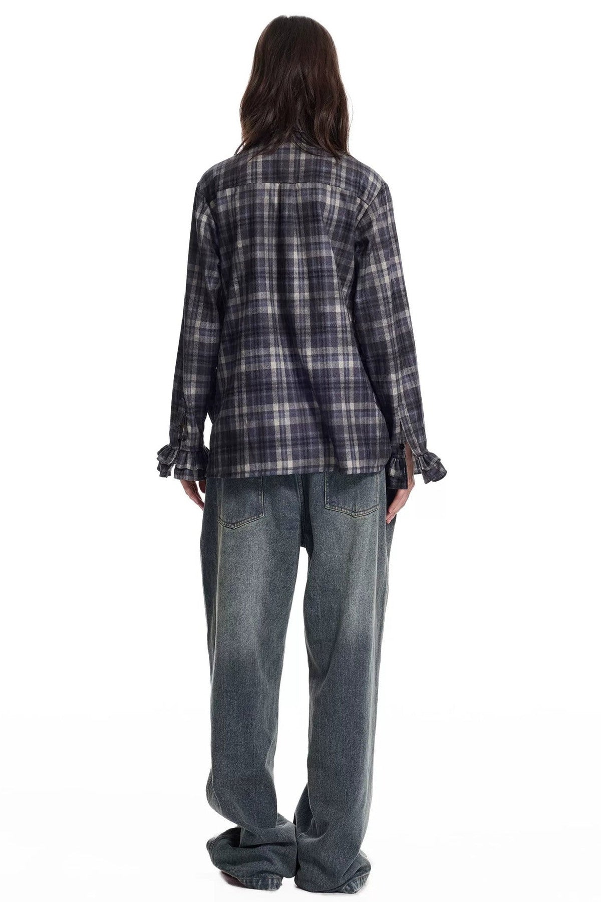 Punk Water Spray Jeans