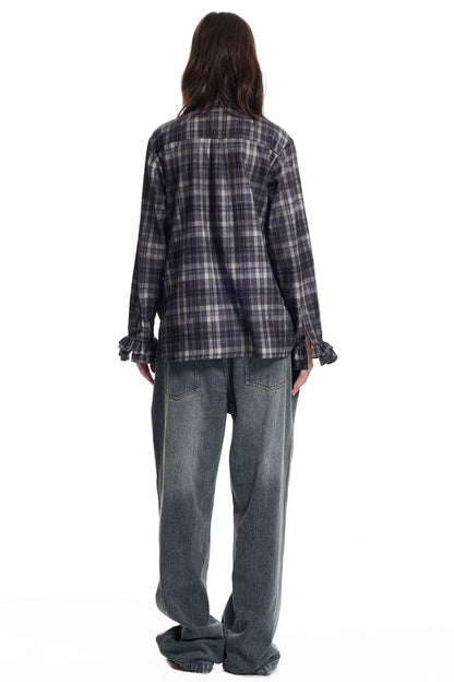 Punk Water Spray Jeans