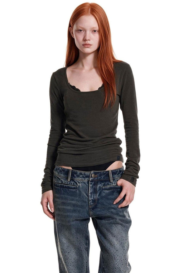 Deconstructed Layered Knit Top Set
