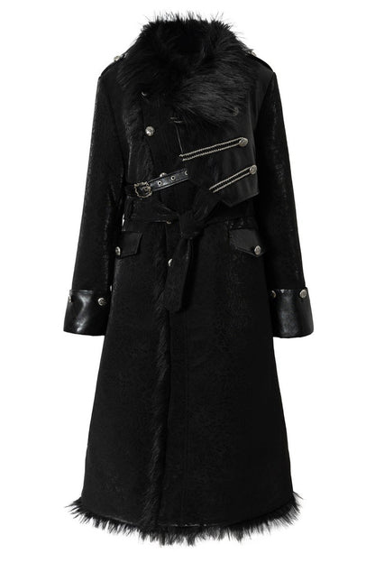 Reversible Cheetah Print Faux Fur Coat