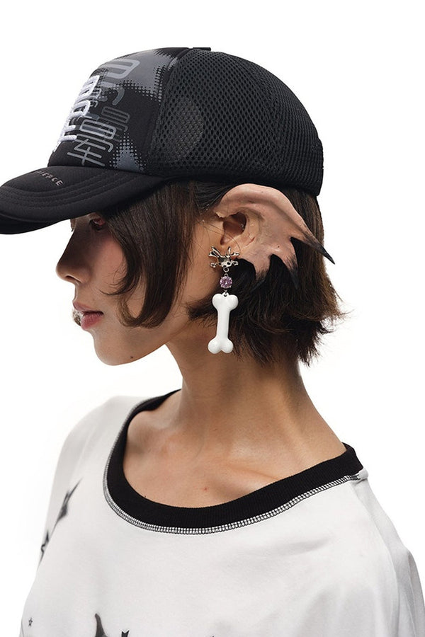 Bone Stud Earrings