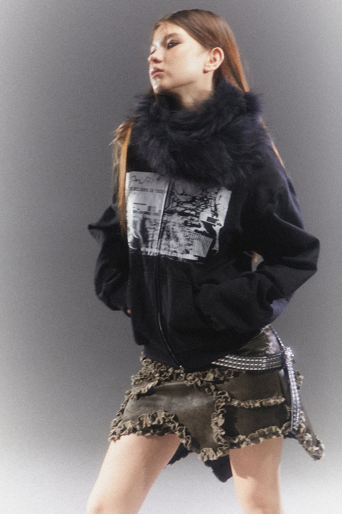 Futureofx 24Aw Acid Design Ip Sweatshirt
