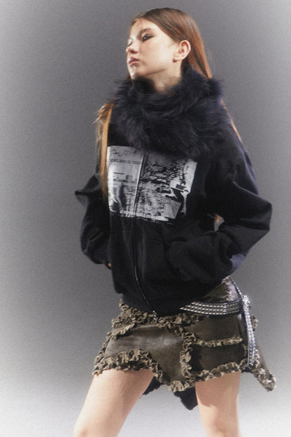 Futureofx 24Aw Acid Design Ip Sweatshirt