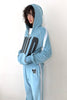 Aquablaue Jacke