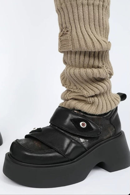 Ghost Eye Platform Shoes