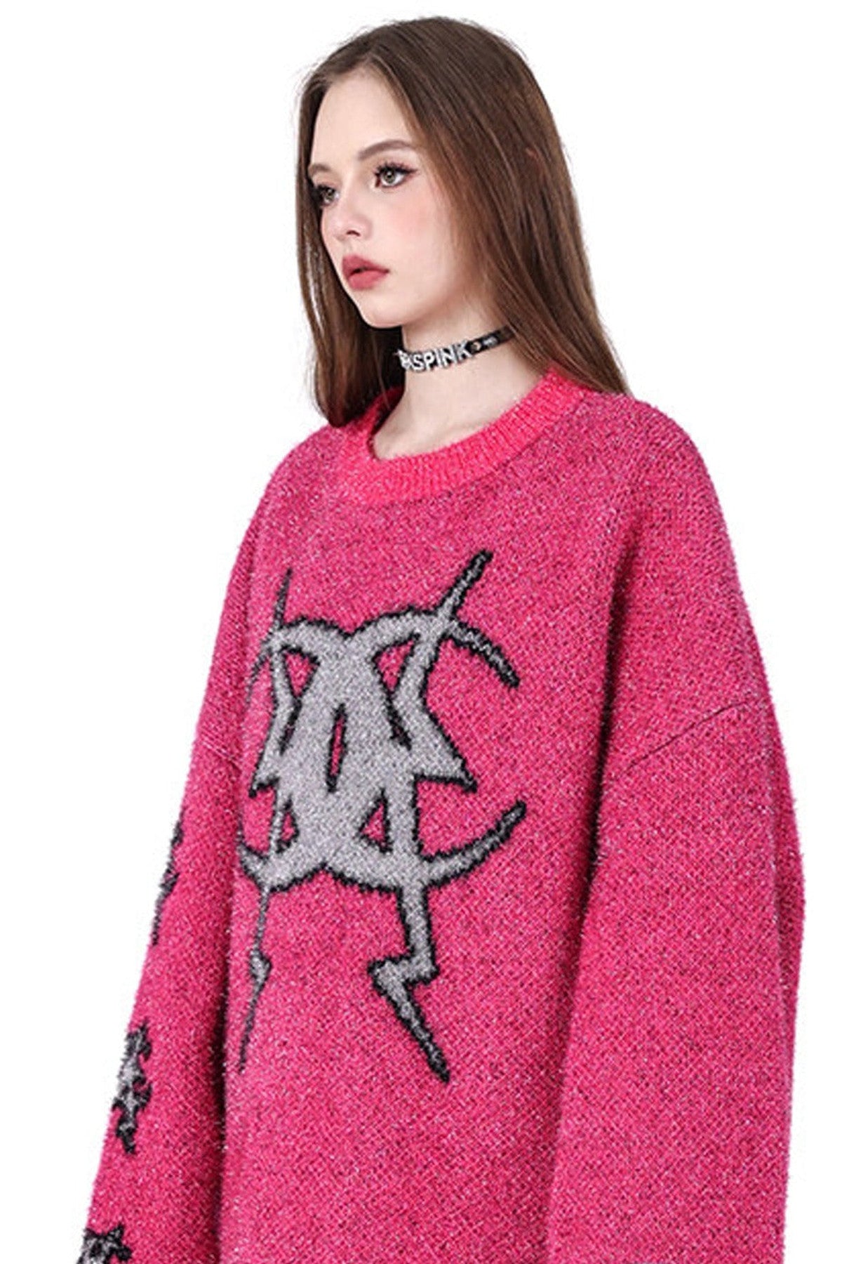 Electric Moon Knit Sweater