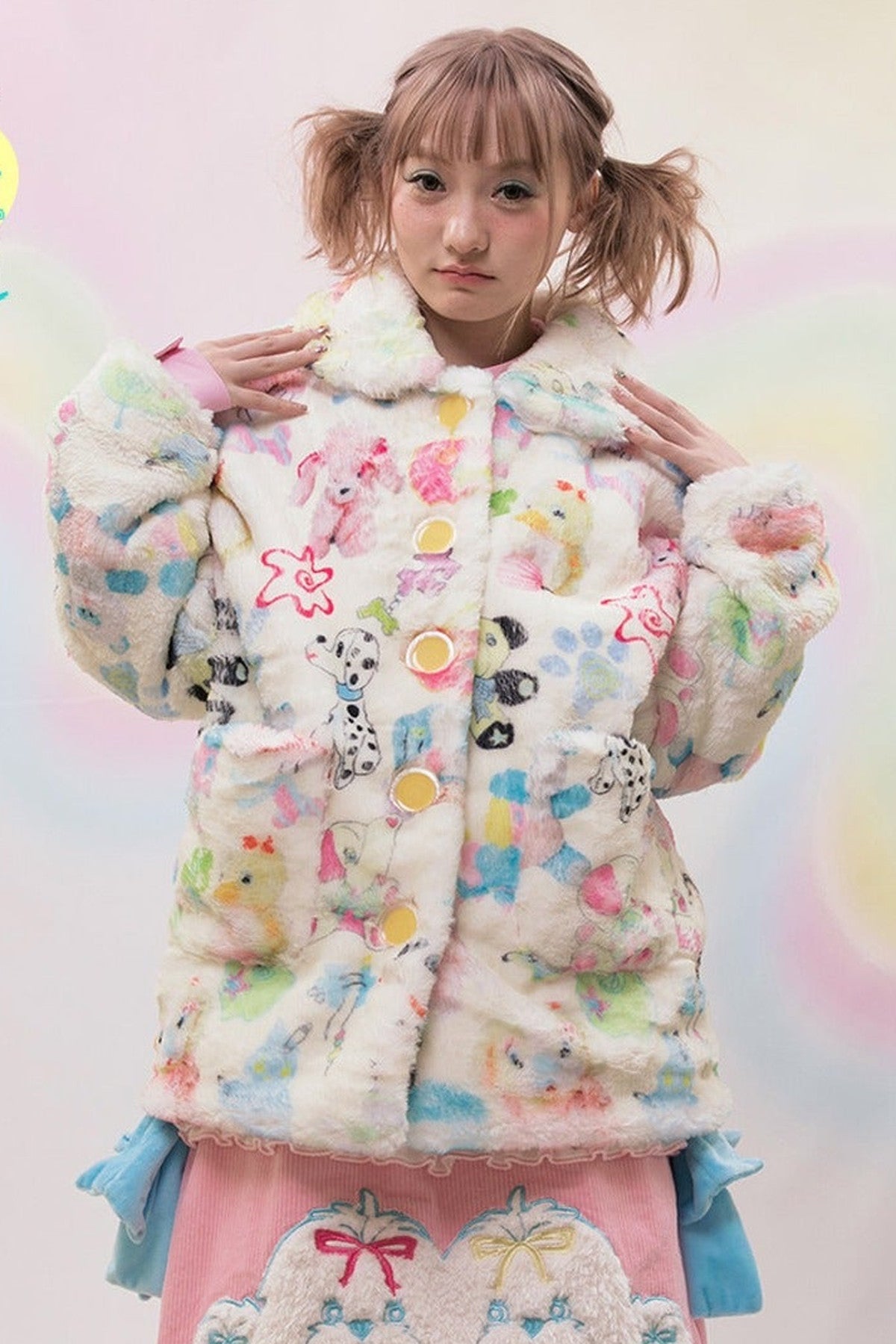 Custom Printed Plush Jacket