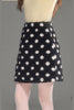Schwarz-weiße Polka Dots