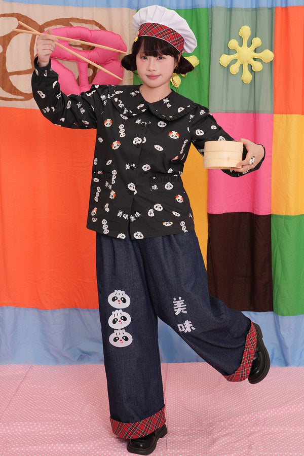 Two-Tone Panda Shirt