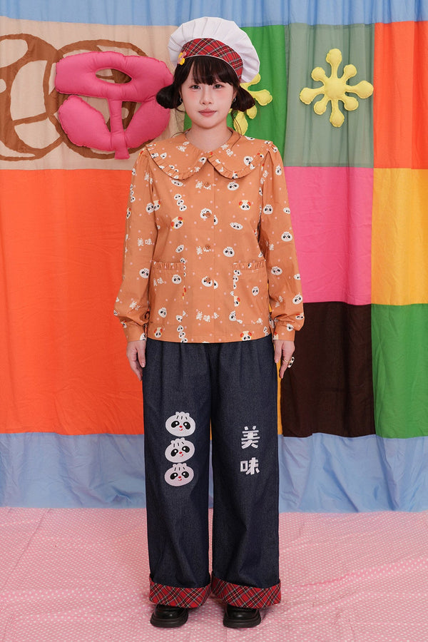 Two-Tone Panda Shirt