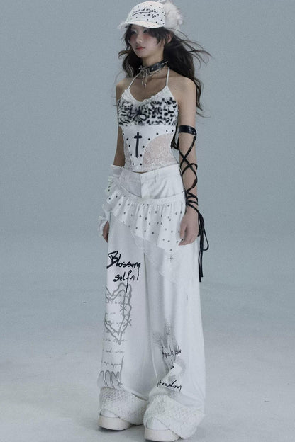 Pure Heart Wide-Leg Pants
