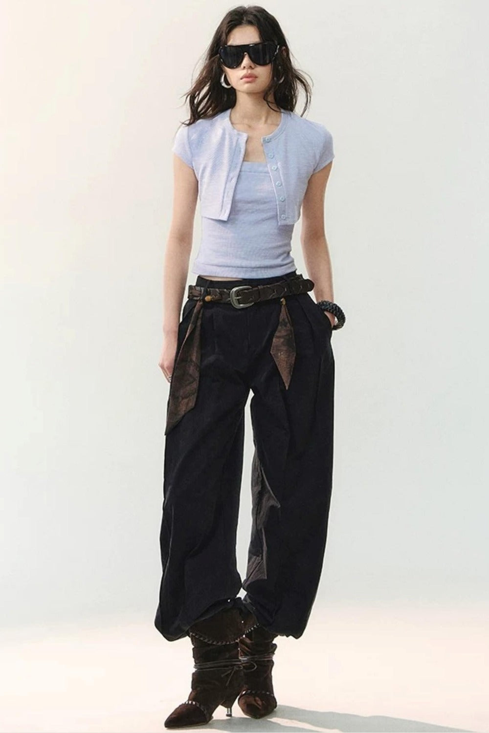 Cloud Shadow Reflection T-Shirt Set