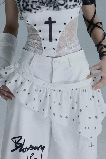 Pure Heart Wide-Leg Pants