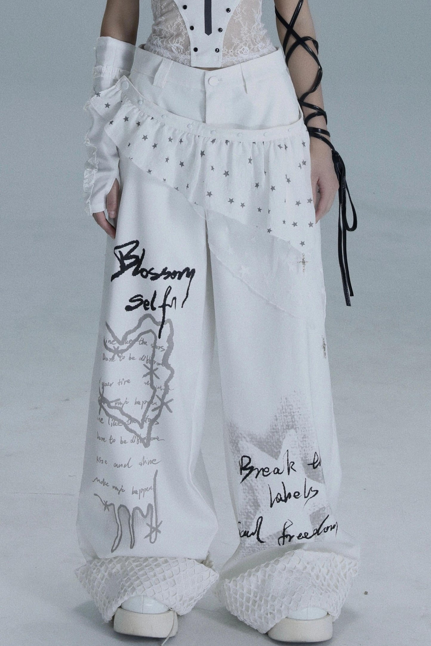 Pure Heart Wide-Leg Pants