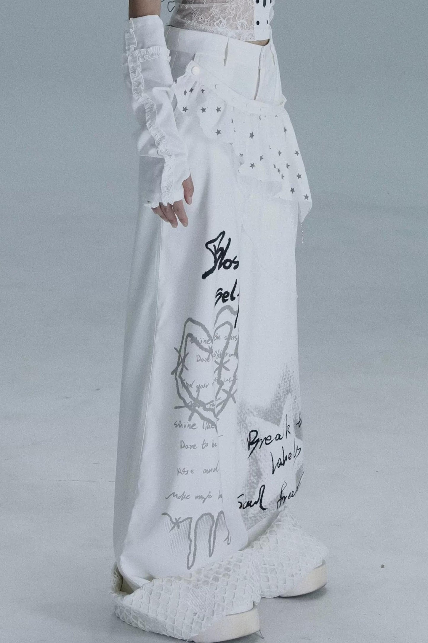 Pure Heart Wide-Leg Pants
