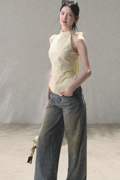 Lyocell Halter Sleeveless Camisole
