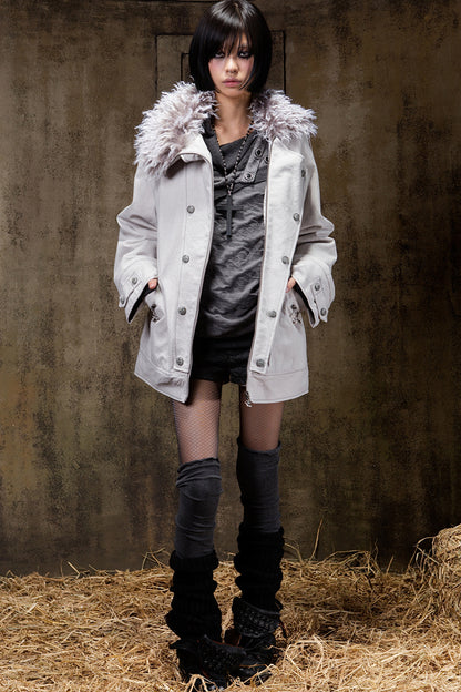 Style Mid-Length Loose Jacket