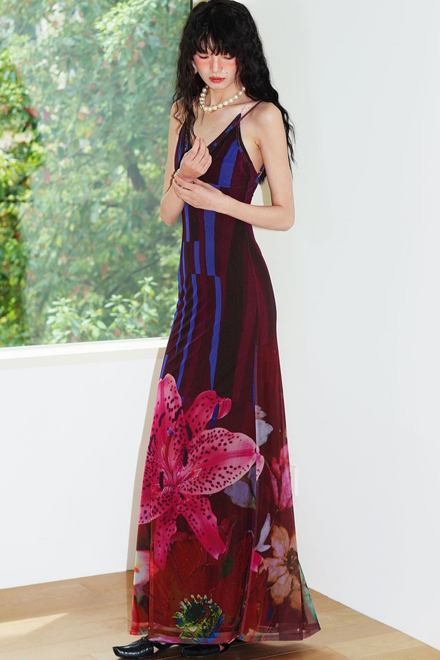 Western Vibe Slim Camisole Dress
