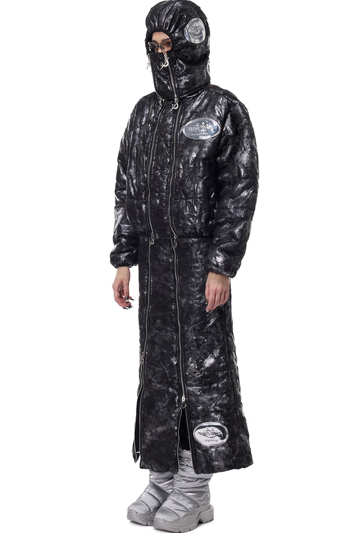 Electric Moon Quilted Skirt