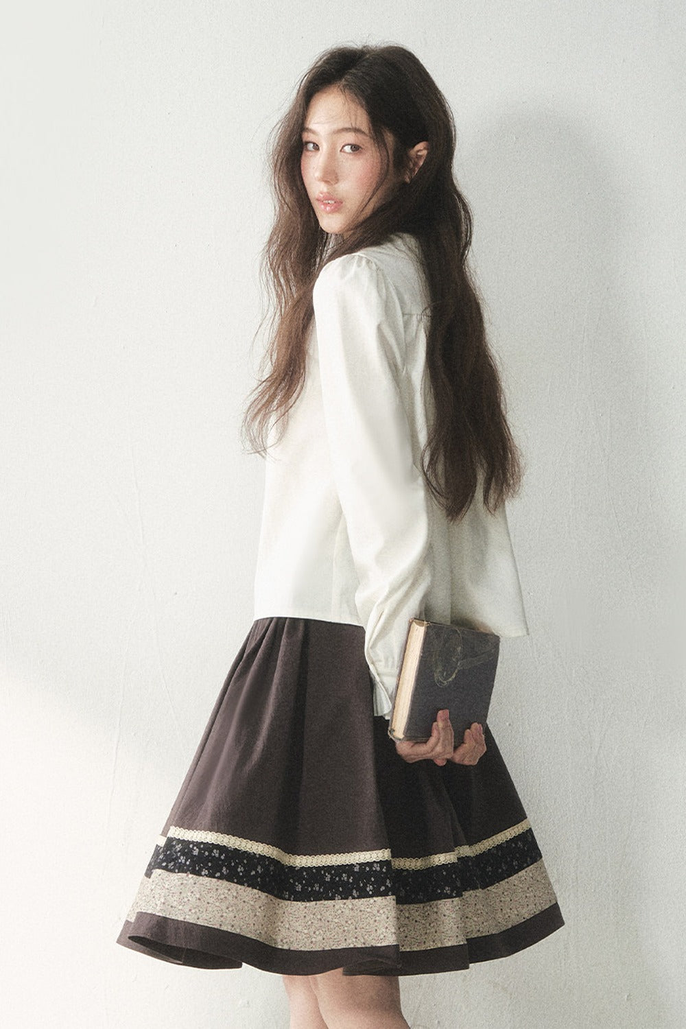 Floral Patchwork Skirt