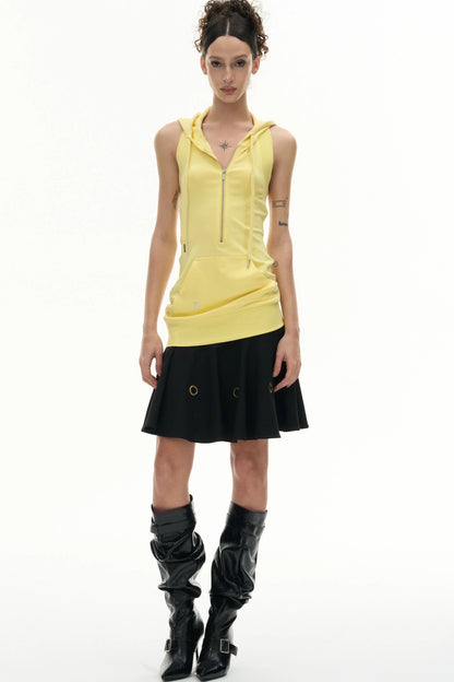 Rayon Ring A-Line Skirt