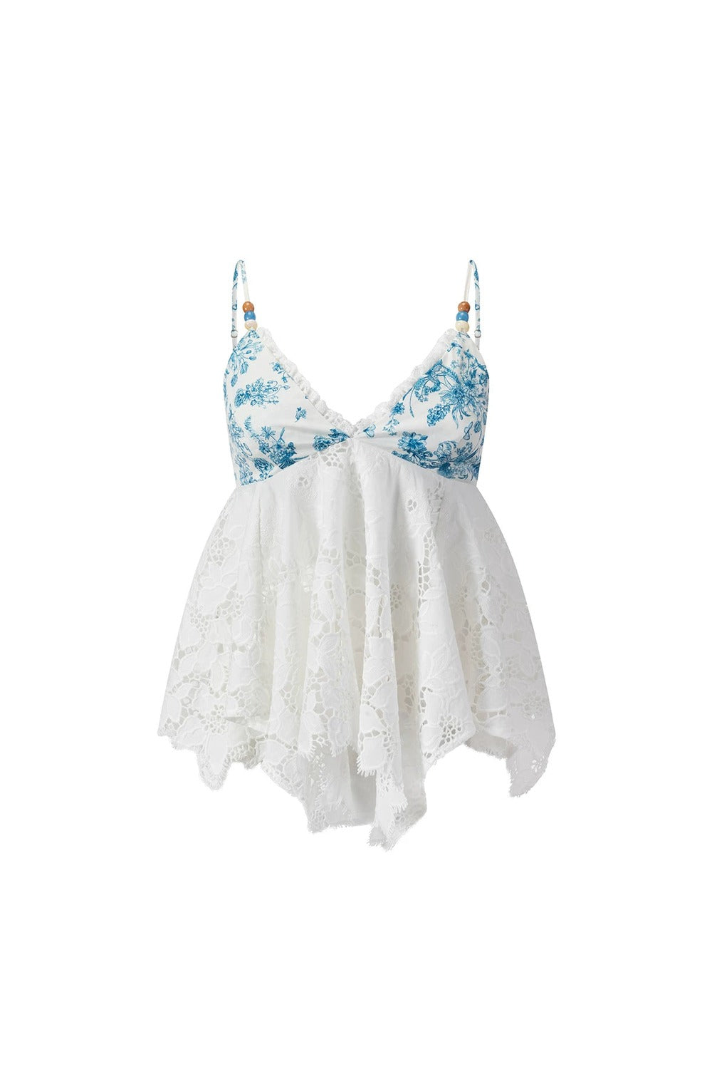 French Hand-Painted Tencel Lace Set-Up