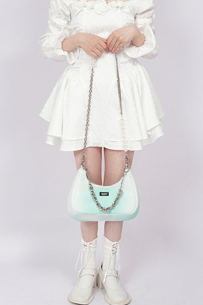 Macaron Graffiti Crossbody Bag