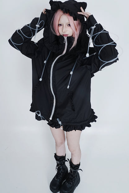 Cat Ear Ruffle Sun Jacket