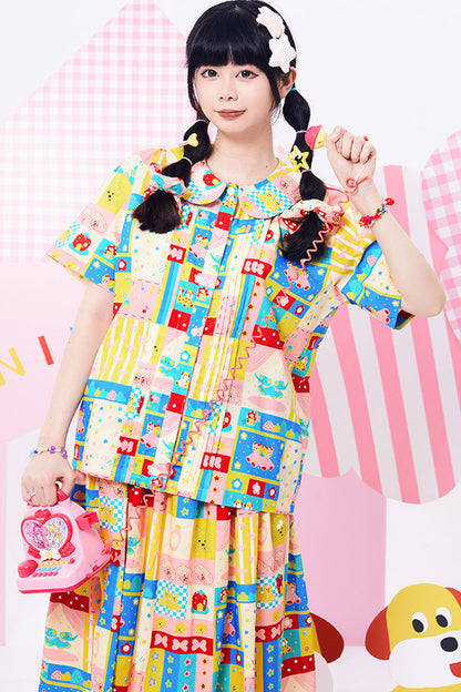 Original Colorful Printed Shirt